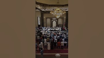 وَمِنْ ءَايَٰتِهِۦٓ أَنَّكَ تَرَى ٱلْأَرْضَ خَٰشِعَةً - القارئ محمد المهري