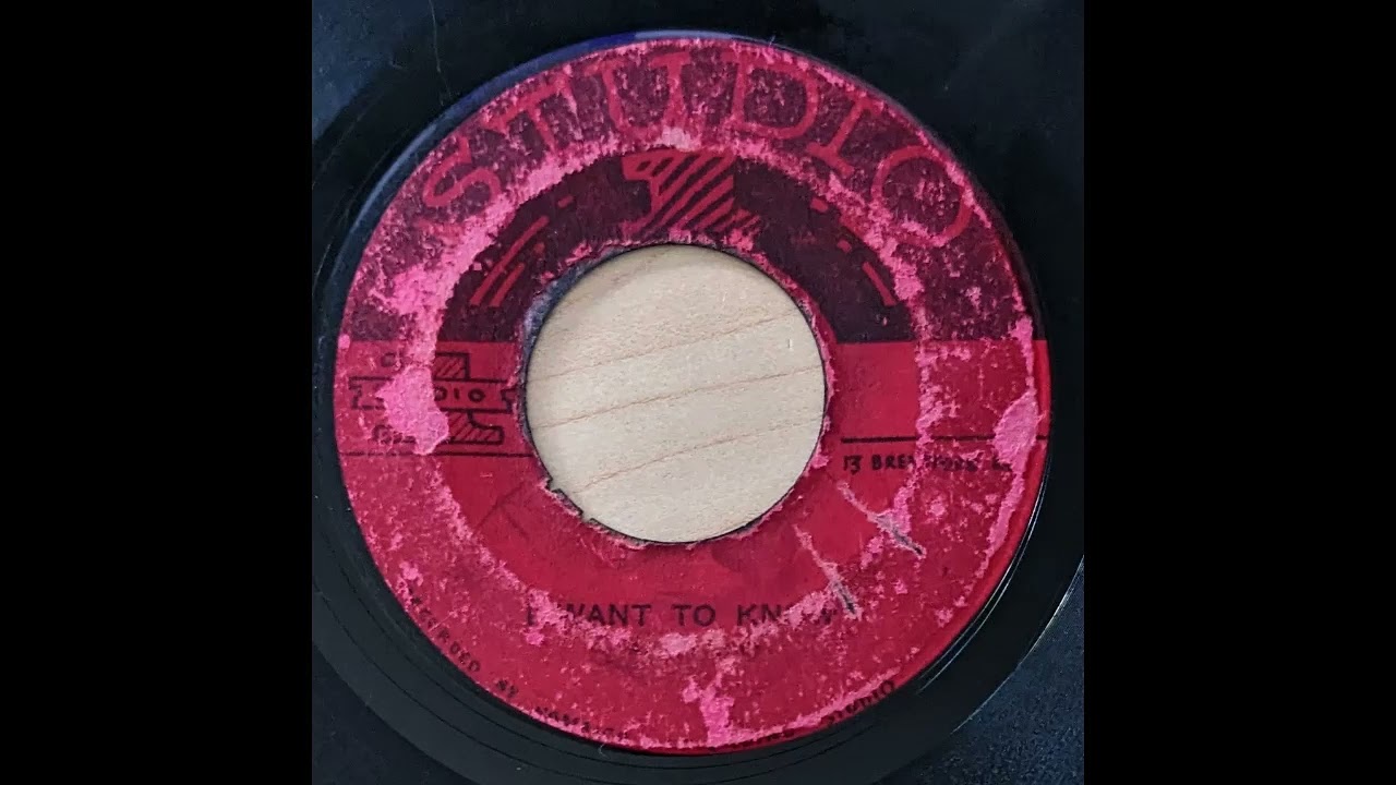 レゲエ　ANDY & JOEY - I WANT TO KNOW /スカ Andy & Joey - I Want To Know【7-21718】 - YouTube