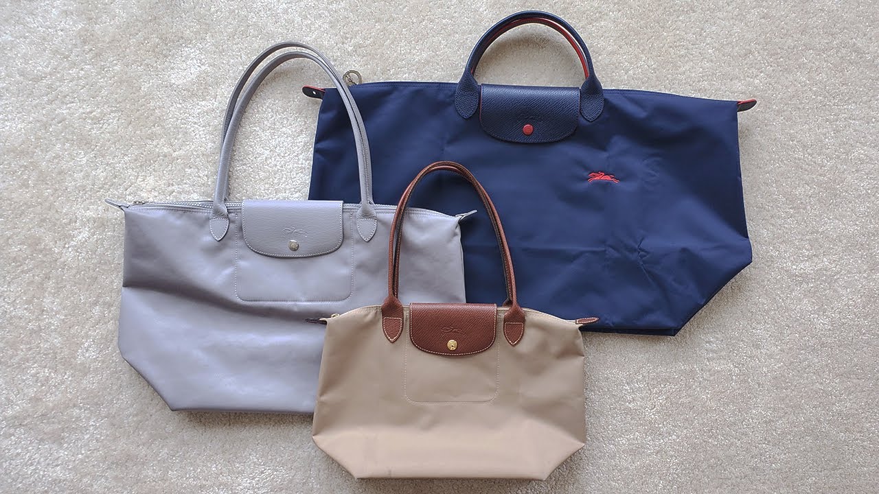 Longchamp Le Pliage Size Comparison 