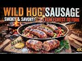 Grinding, Seasoning &amp; Stuffing Wild Hog Sausage