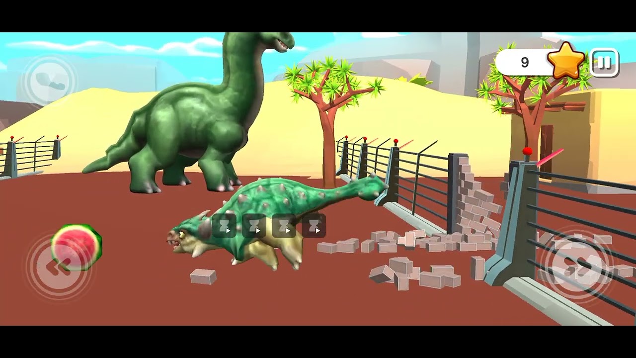 I played dinosaur game back