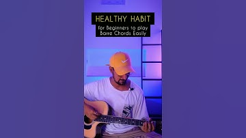 Practice Barre Chord like this #shorts #ytshorts