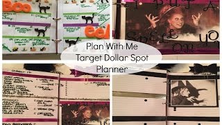 PLAN WITH ME | TDS Planner | October Monthly + HOCUS POCUS Theme