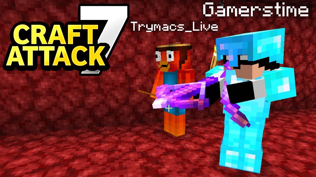 Alle bekämpfen sich! Absolut WITZIGE Folge! - Minecraft Craft Attack 7 #12