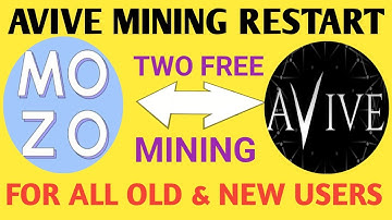 Avive Mining Restart | Mozoai Mining Guide |   Avive Mining Update