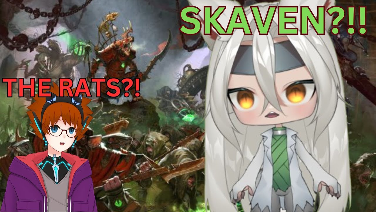 Vtubers react to Mr Bones 40k | What are the Skaven?