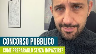 Come studiare per un concorso pubblico? [I PASSI FONDAMENTALI]