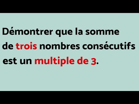 Vidéo: Comment trouve-t-on des multiples consécutifs ?