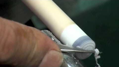 Cue Tip Installation-Tiger