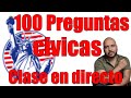 20 PREGUNTAS CIVICAS  y 100  ENTREVISTA DE CIUDADANIA AMERICANA español ESTUDIANDO EN VIVO 🇺🇸 LIVE