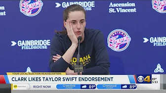 Caitlin Clark on ‘liking’ Taylor Swift’s Harris endorsement: ‘Educate yourself’ thumbnail