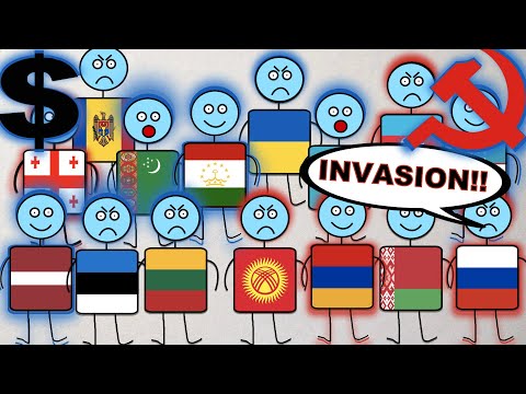 Video: What Were The Countries During The USSR