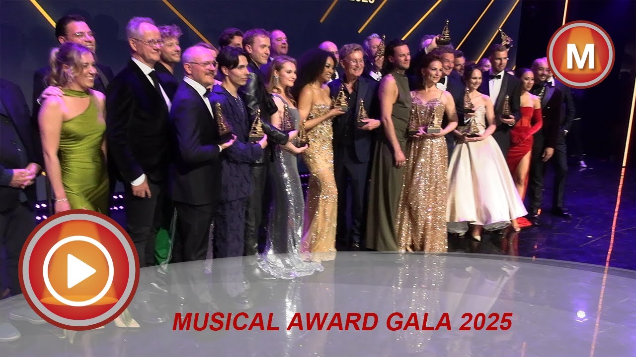 Videoverslag van het Musical Award Gala 2025 in het AFAS Theater in Leusden door Musicalsites.nl