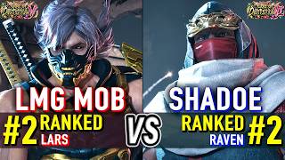 T8 🔥 LMG MOB (#2 Ranked Lars) vs SHADOE (#2 Ranked Raven) 🔥 Tekken 8 High Level Gameplay