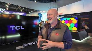 TCL TV Lineup Booth Tour at CES 2024