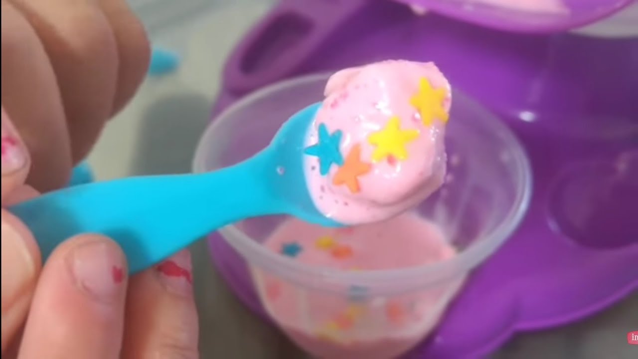 Sorveteria kids Chef – receita para a máquina de fazer sorvete