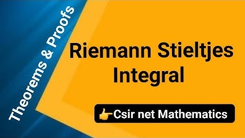 Riemann Stieltjes Integral| Riemann Stieltjes Properties| #mscmathematics #viralmathematics #maths