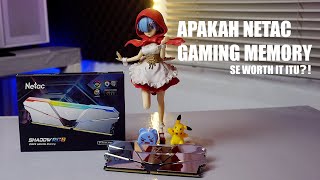 RAM Gaming NETAC SHADOW RGB DDR5 di sanding dengan intel CORE ULTRA 9 285K MUBAZIR GAK SIH