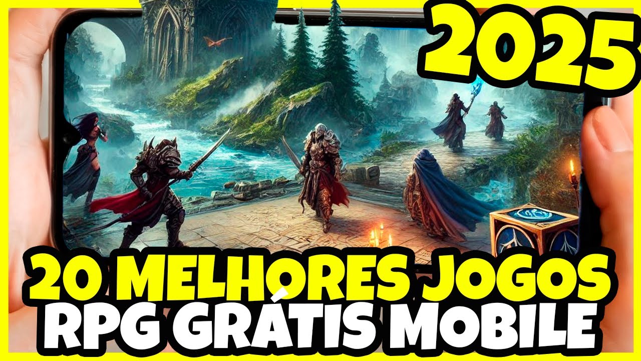 20 MELHORES JOGOS DE RPG MOBILE GRÁTIS DA PLAYSTORE PARA VOCÊ JOGAR EM ...