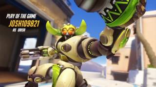 Overwatch Orisa Quintuple Kill