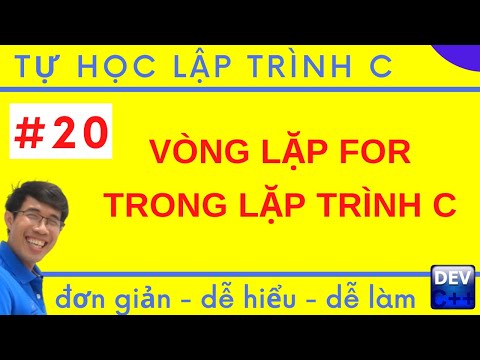 Video: O lớn của vòng lặp for là gì?