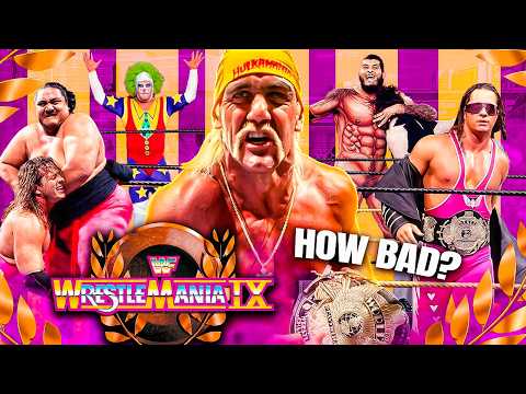 Was WrestleMania 9 REALLY That BAD?! (A Look Back)