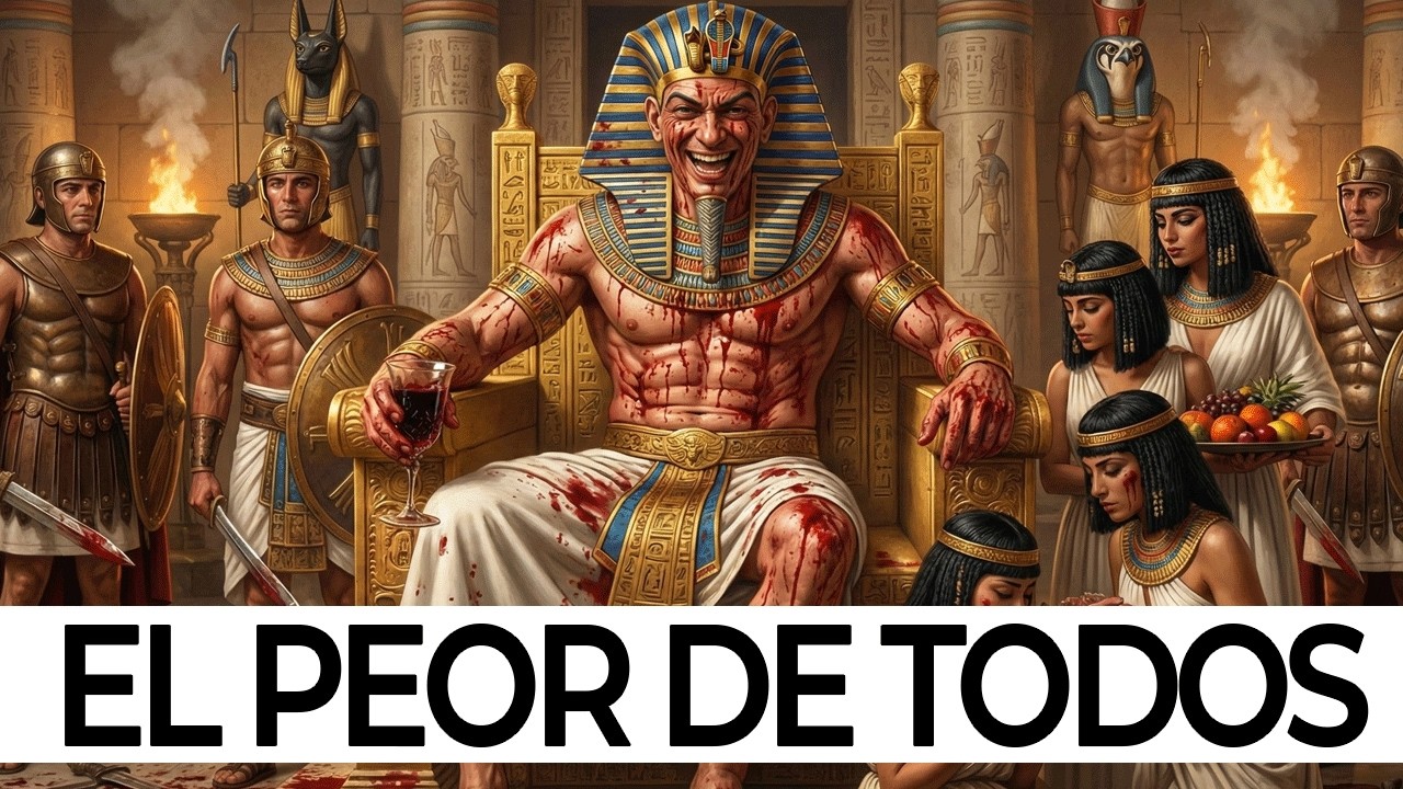 El Faraón Más Cruel del Antiguo Egipto - YouTube