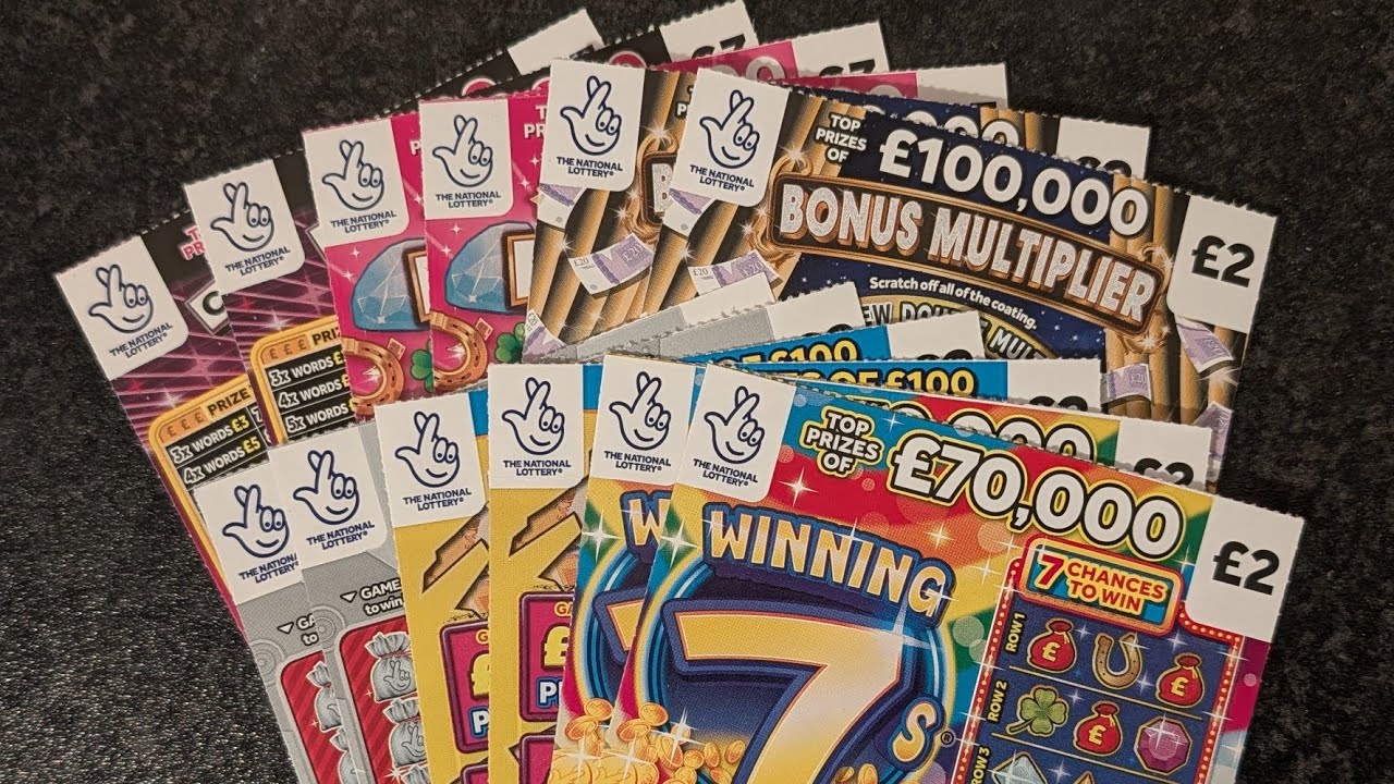 £30 Mix of UK Allwyn National Lottery Scratch Cards