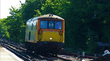 Gbrf class 73136 on 0W74 RHTT route Refesher through ramsgate 08/06/21 and 09/06/21