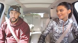 Bad Bunny &amp; Kendall Jenner Go on a CAR DATE on The Late Late Show