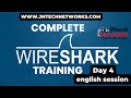 WIRESHARK TRAINING (WCNA) IN ENGLISH Day 4 (Protocol Analysis) | Examining protocols (TCP, UDP, etc