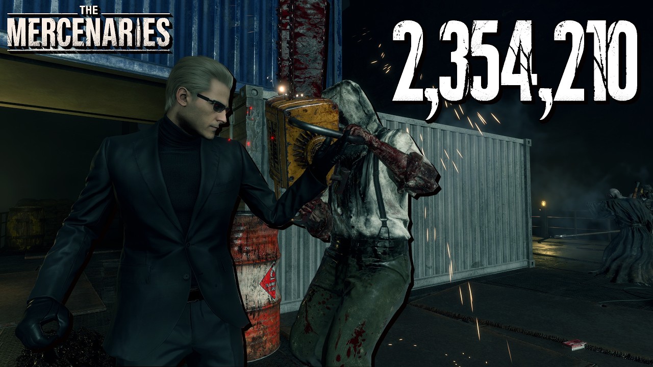 RE4 Remake Mercenaries - Wesker - Docks - 2354k