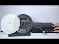 Lucky Tone CP-560XL Rimless Kevlar Ceiling Speaker for Crystal-Clear Audio!