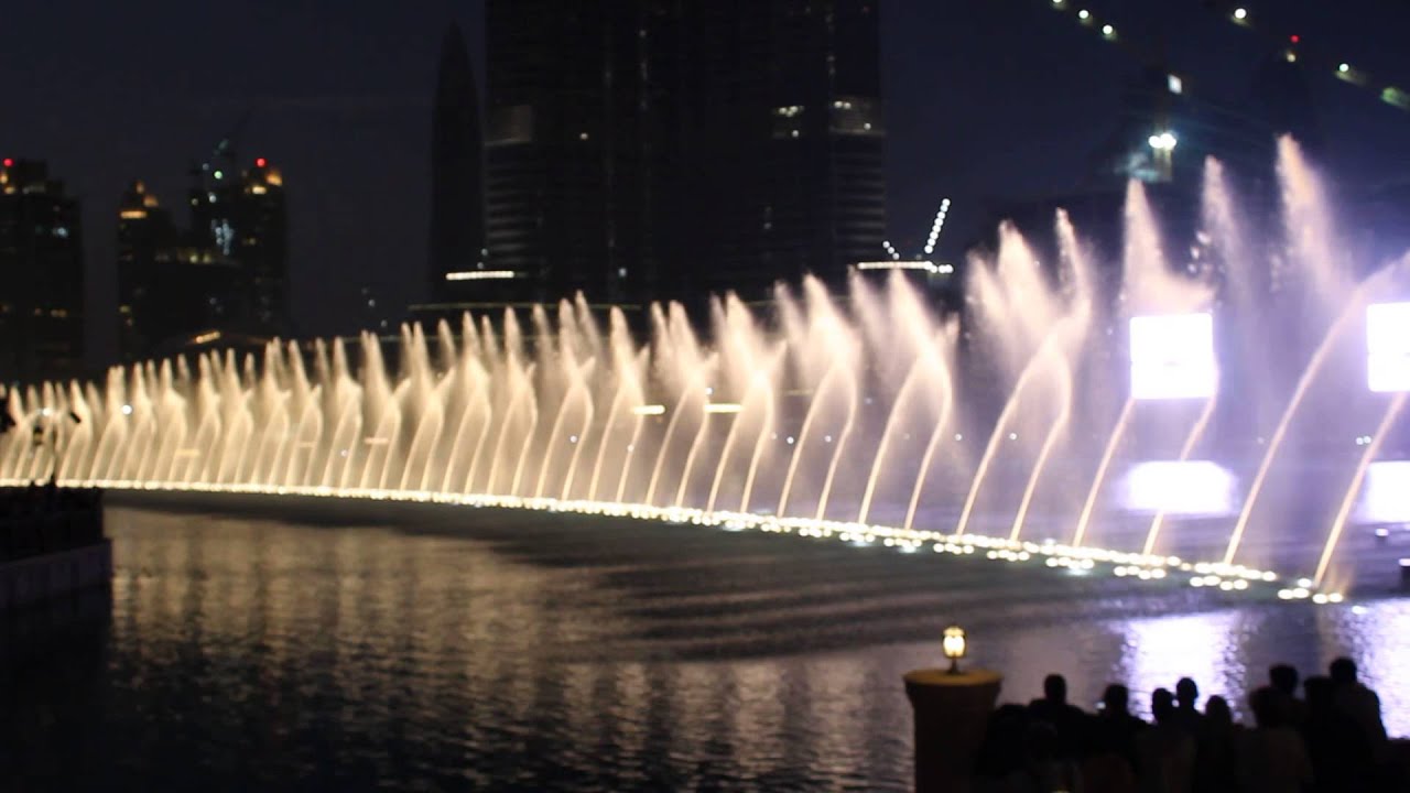 Dubai Mall Dancing FounTain YouTube
