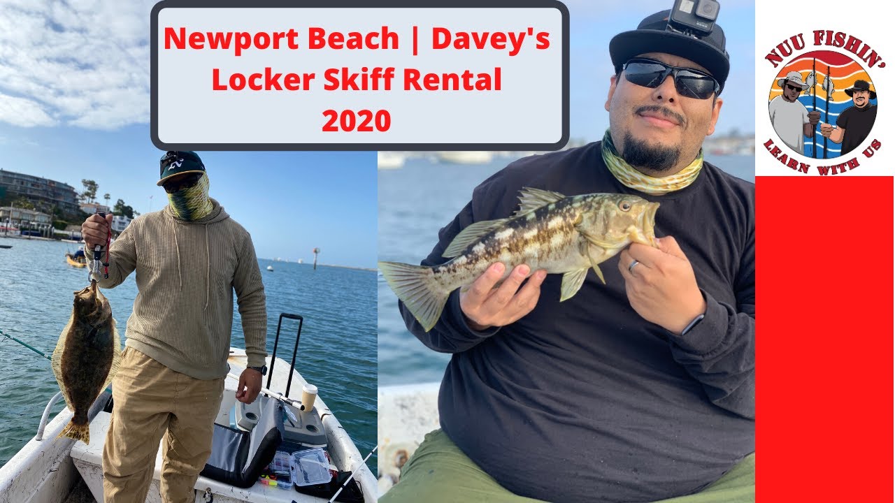 Newport 2020 Davey's Locker Skiff Rental Halibut & Bass Fishing