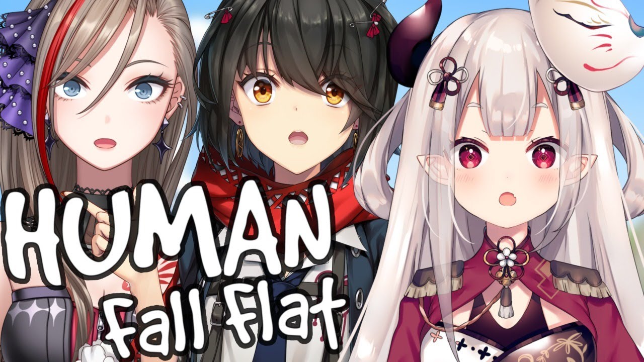 【Human:Fall Flat】みんながふにゃふにゃ人間になっちゃった！？