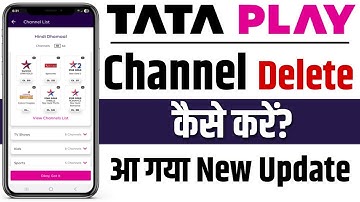 Tata Play Channel Delete Kaise Kare 2025 | New Update 