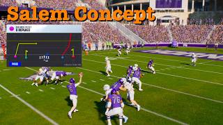How to Run the Salem Concept in College Football 27 (West Coast, Veer & Shoot, Etc.)