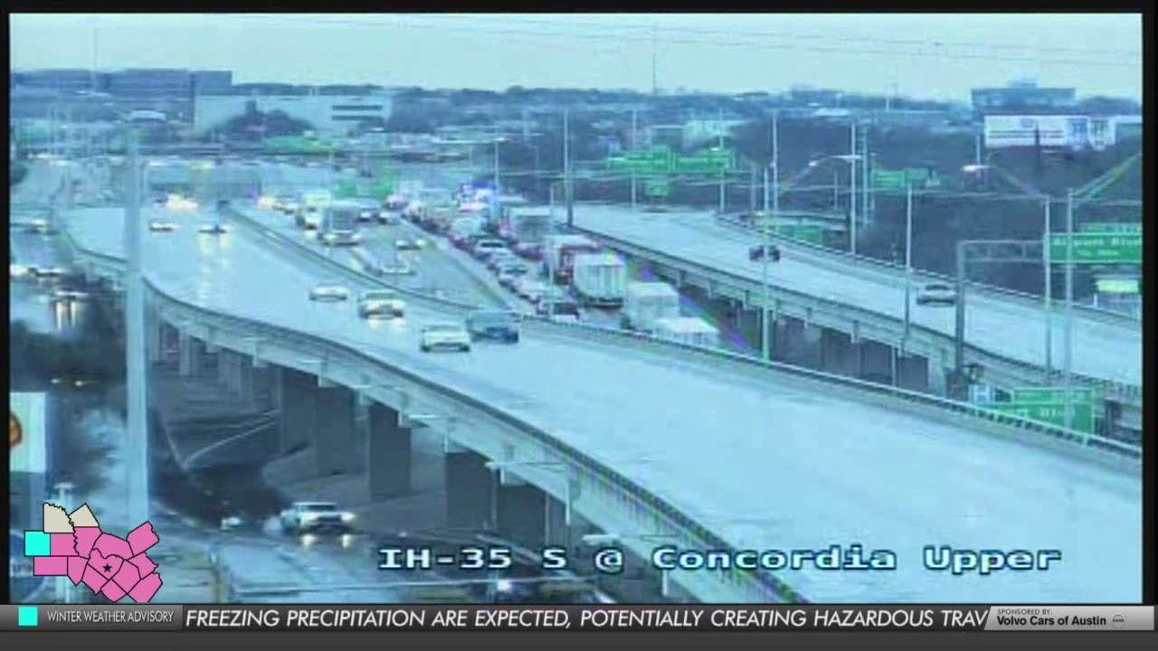 Winter storm weather and traffic updates