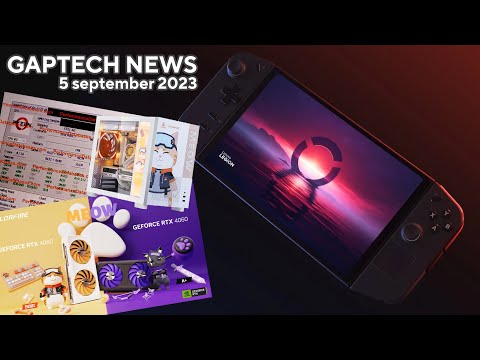 Lenovo Legion Go, Diskon NVIDIA, & Bocoran Ryzen 8000 Series | Gaptech News (5 Sept 2023)