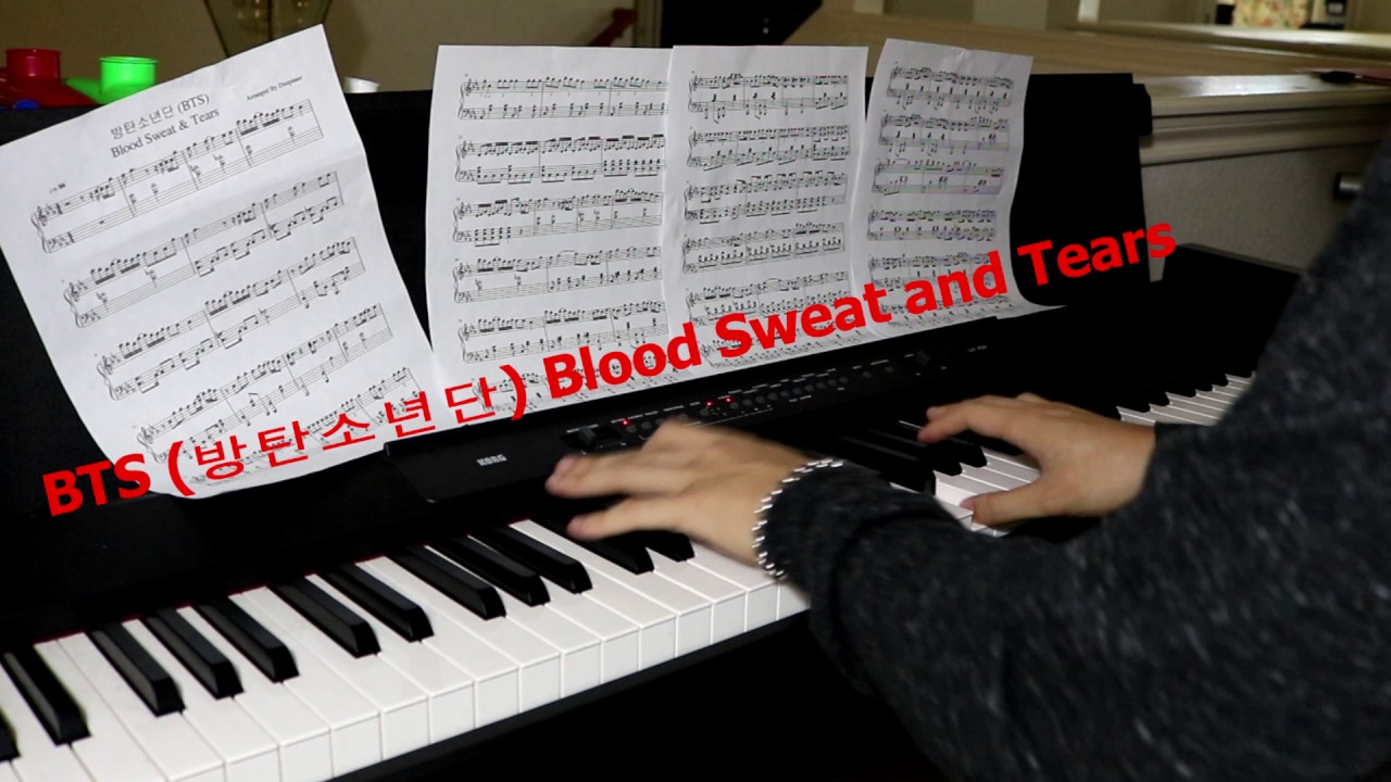 Bts Blood Sweat And Tears Piano