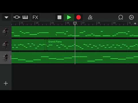 【GarageBand】FF2　街　-Town-　ピアノ風