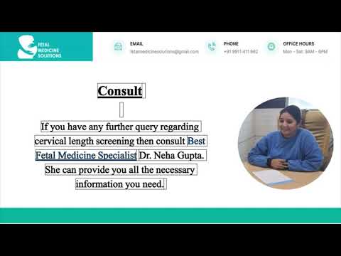 Why Is Cervical Length Screening Needed?-Dr. Neha Gupta
