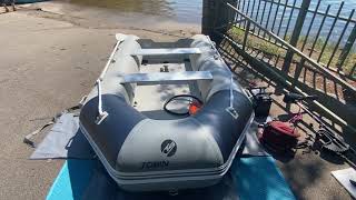 Tobin Inflatable boat with ISO -6185 label by Fix it G- by Anish G 5,604 views 2 years ago 32 seconds