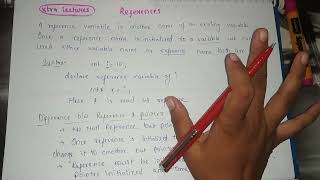 Reference and reference variable in c++ hindi