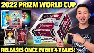 OPENING THE NEW 2022 PANINI PRIZM WORLD CUP SOCCER! ('22 Prizm FIFA World Cup Qatar FOTL Hobby Box)