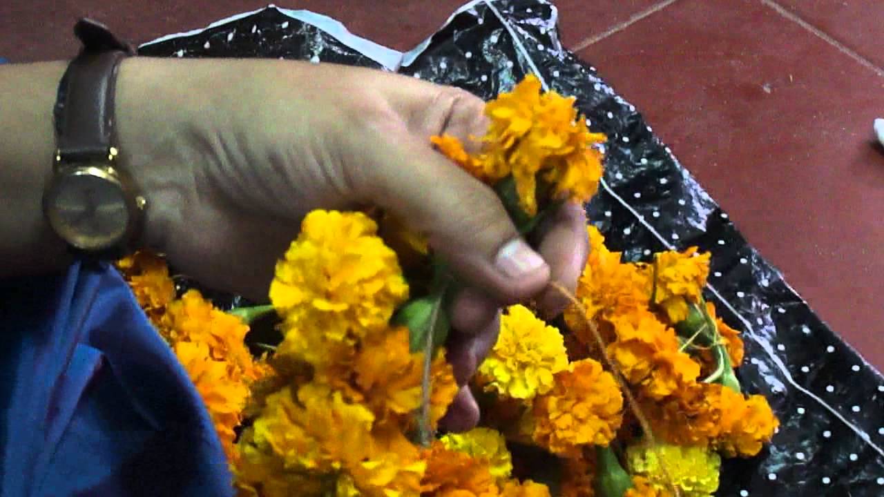 natural flower binding