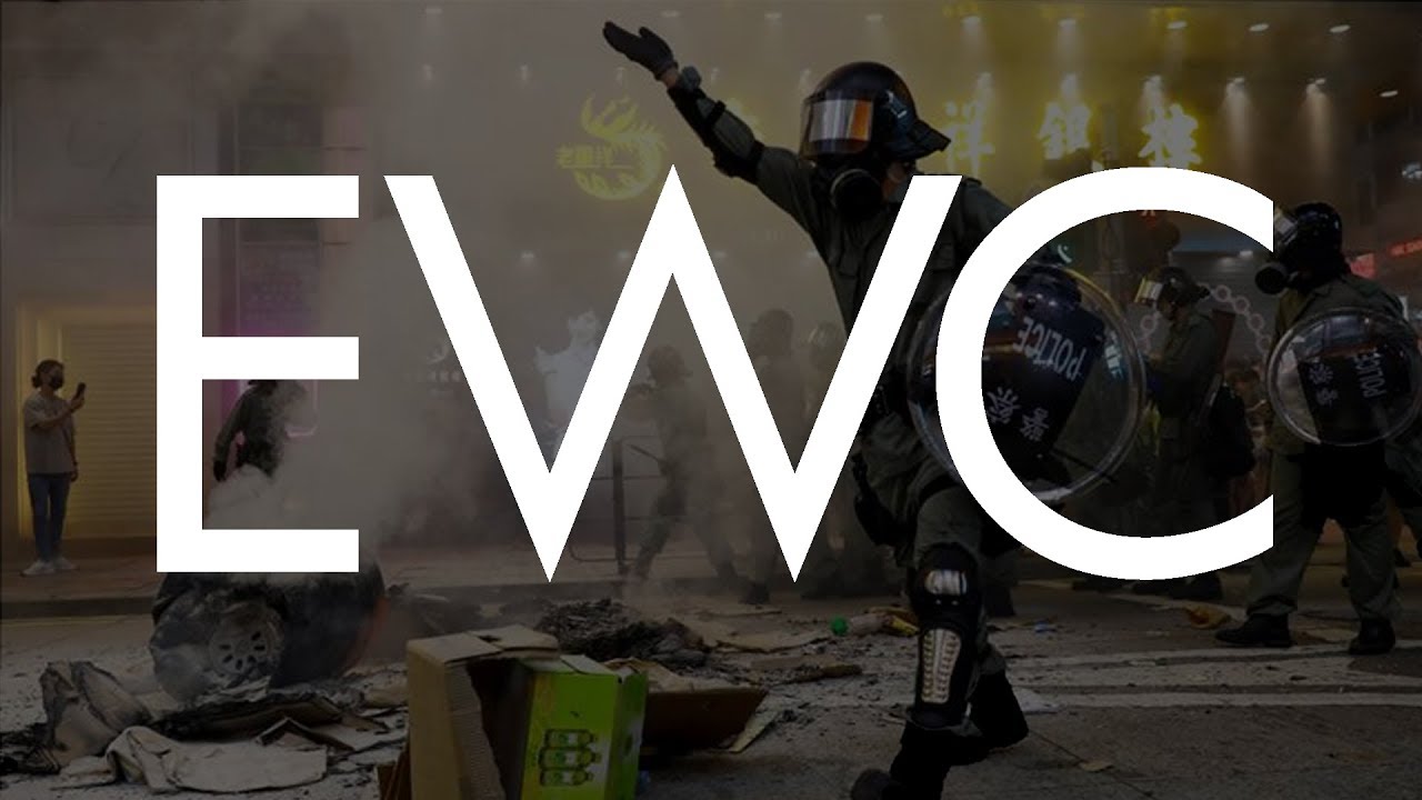newspaper mockup EWC: Hong Kong, South Africa, and Boris Johnson