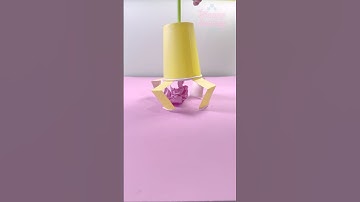 How to make mini Claw Machine #diyprojects #diypapercraft
