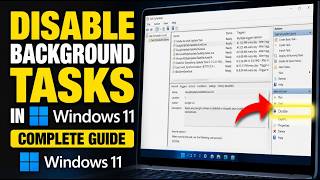 How to disable background tasks in Windows Task Scheduler - Complete Guide